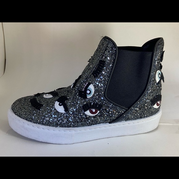 COPY - CHIARA FERRAGNI POPPY HIGH SLIP-ON - Picture 5 of 11